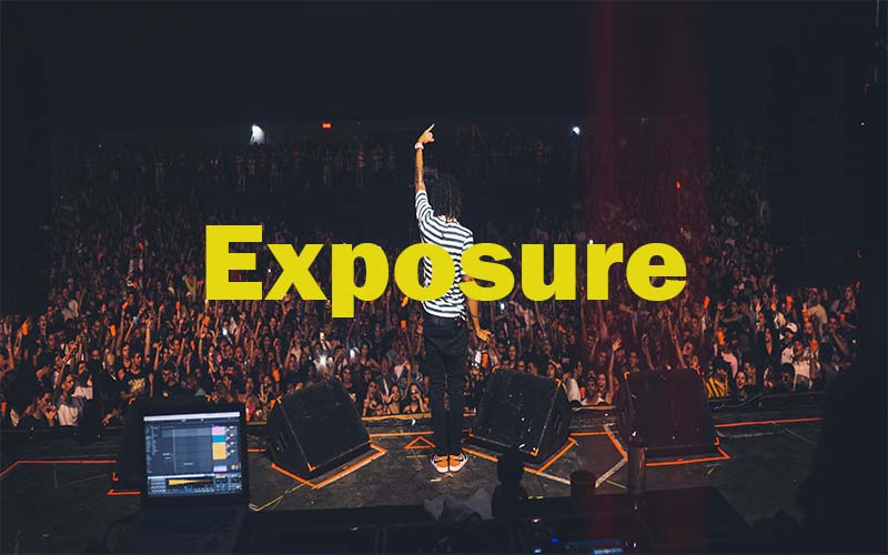 Artist exposure